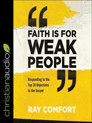 cover image of Faith Is for Weak People